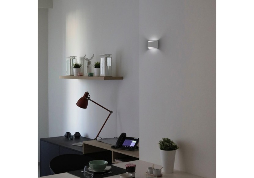 Applique murale bidirectionnelle en plâtre "PEARL" G9 - B272 - Barcelona LED