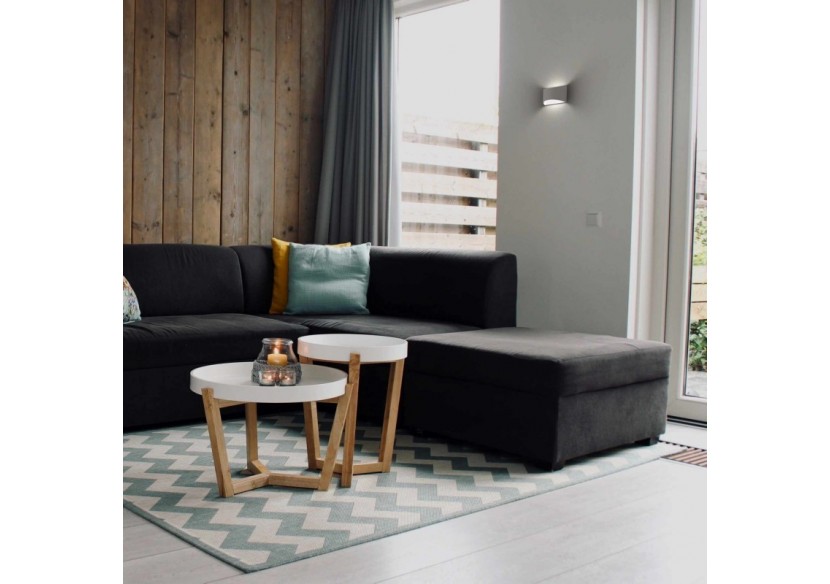 Applique murale bidirectionnelle en plâtre "PEARL" G9 - B272 - Barcelona LED