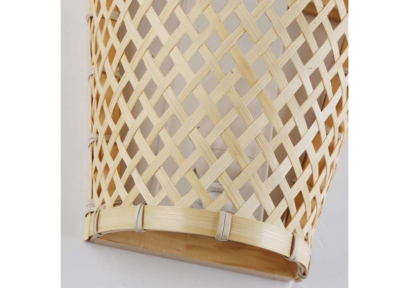 Applique murale en osier "Pani" - LM166 - Barcelona LED