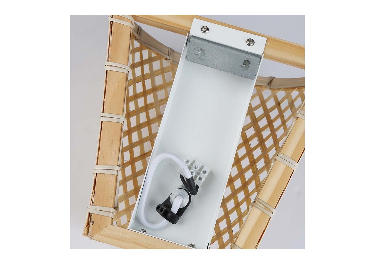 Applique murale en osier "Pani" - LM166 - Barcelona LED