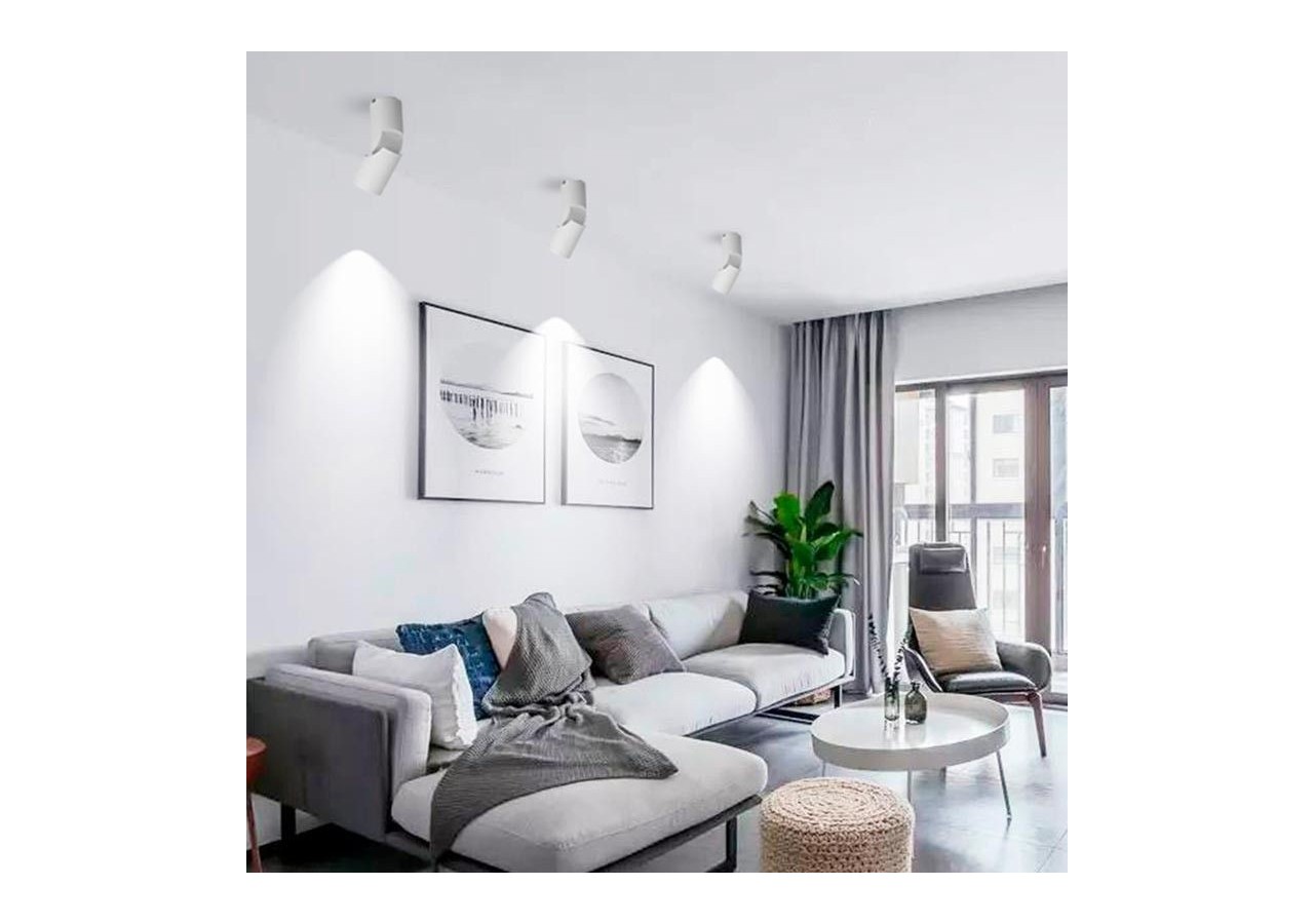 Spot LED de surface orientable-2700K-Puce Cree-15W - B2052-B - Barcelona LED