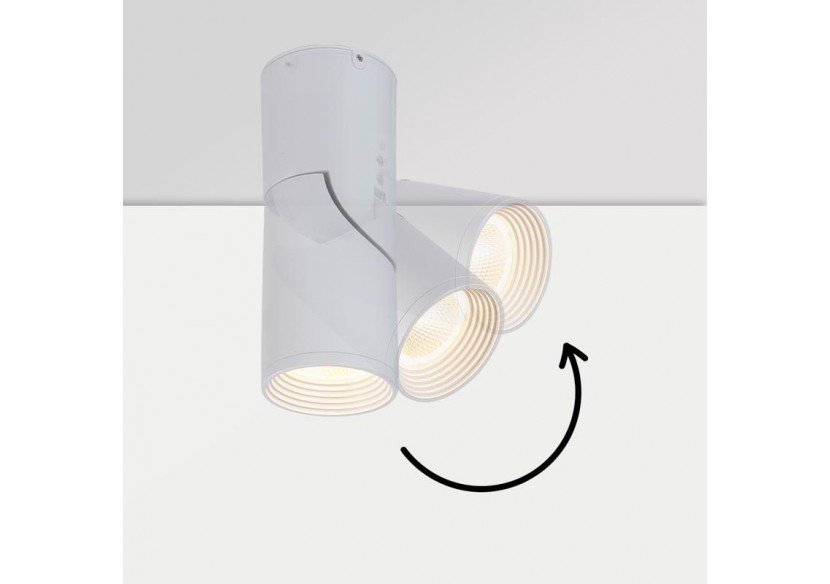 Spot LED de surface orientable-2700K-Puce Cree-15W - B2052-B - Barcelona LED