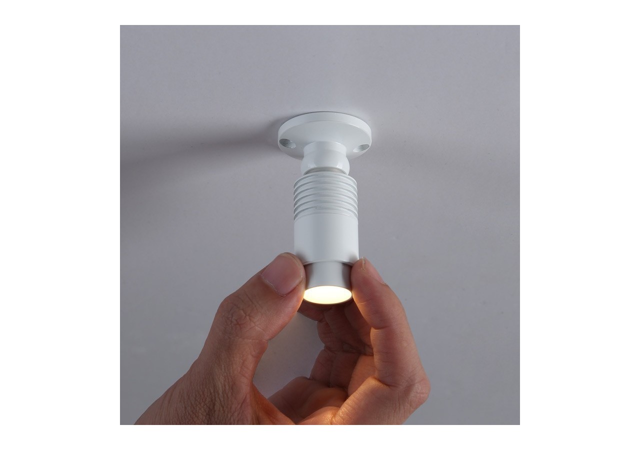 Spot LED de surface avec zoom-Réglable-2700K-3W - B2051-B - Barcelona LED