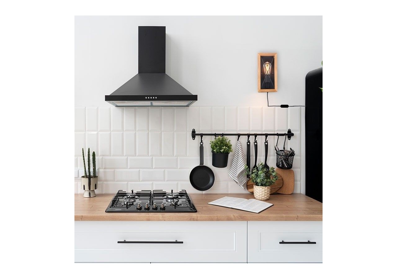 Applique murale en bois et métal, avec câble et prise "Montse"-E27 - L5024 - Barcelona LED