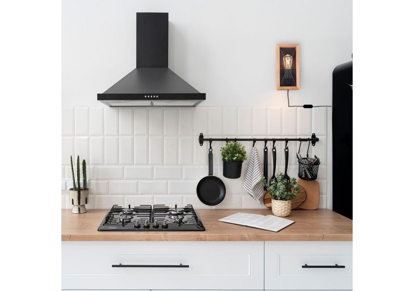 Applique murale en bois et métal, avec câble et prise "Montse"-E27 - L5024 - Barcelona LED