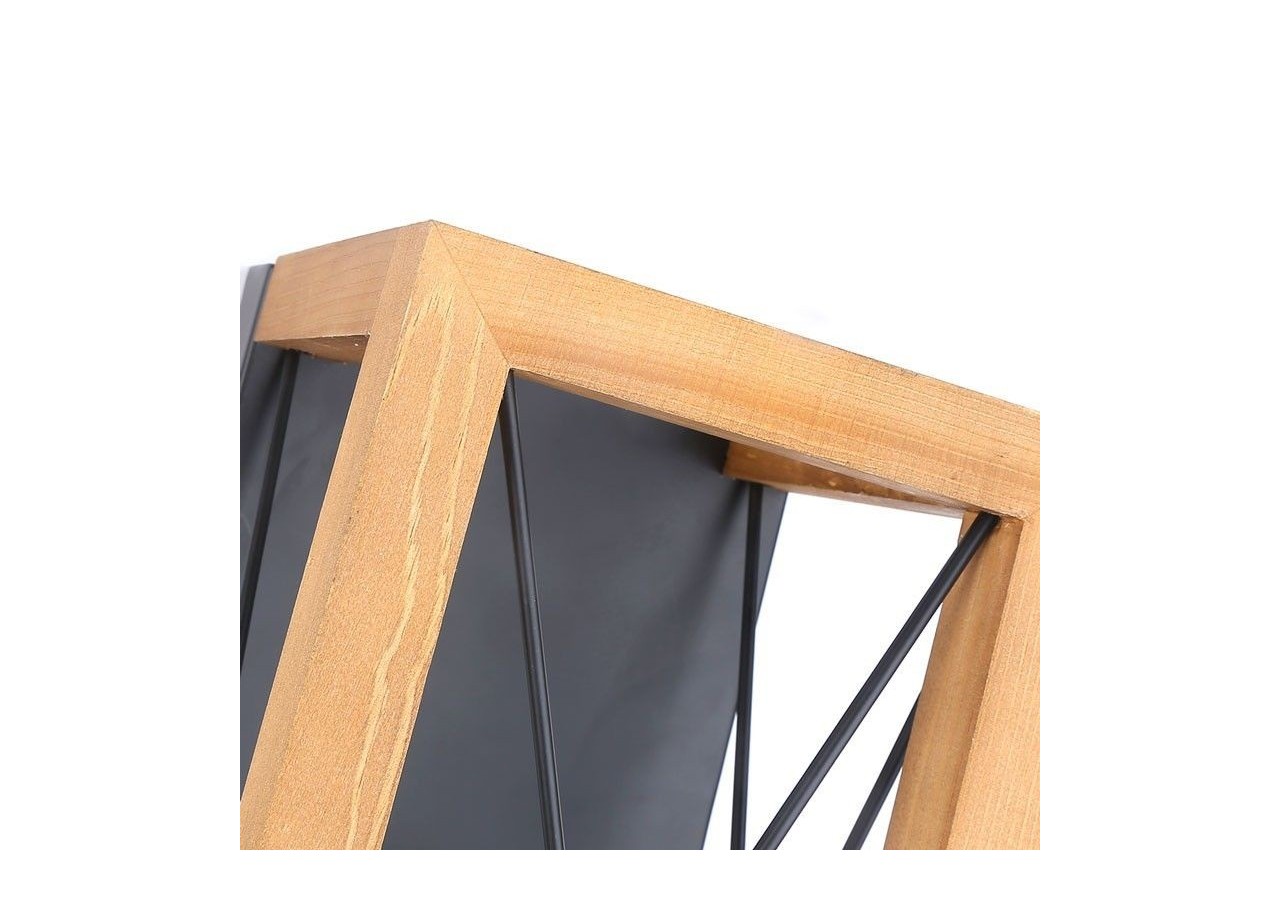 Applique murale en bois et métal, avec câble et prise "Montse"-E27 - L5024 - Barcelona LED