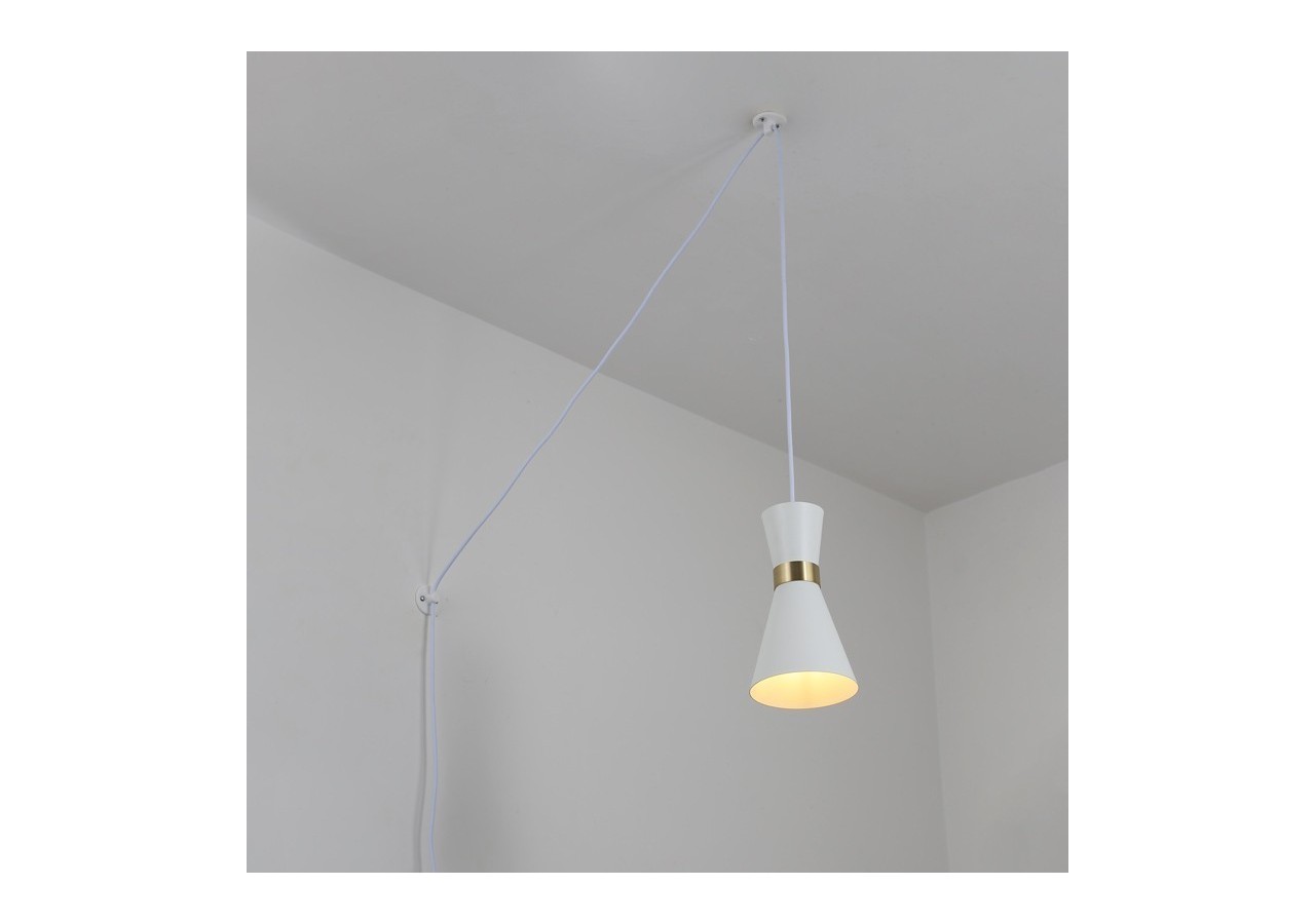 Suspension en métal avec prise "Mir"-E27 - LN3011-EU-BD - Barcelona LED