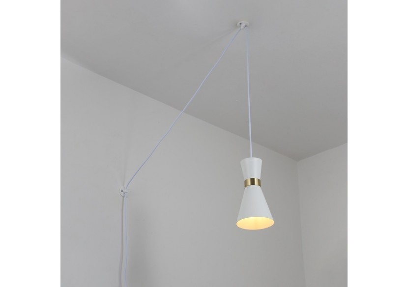Suspension en métal avec prise "Mir"-E27 - LN3011-EU-BD - Barcelona LED
