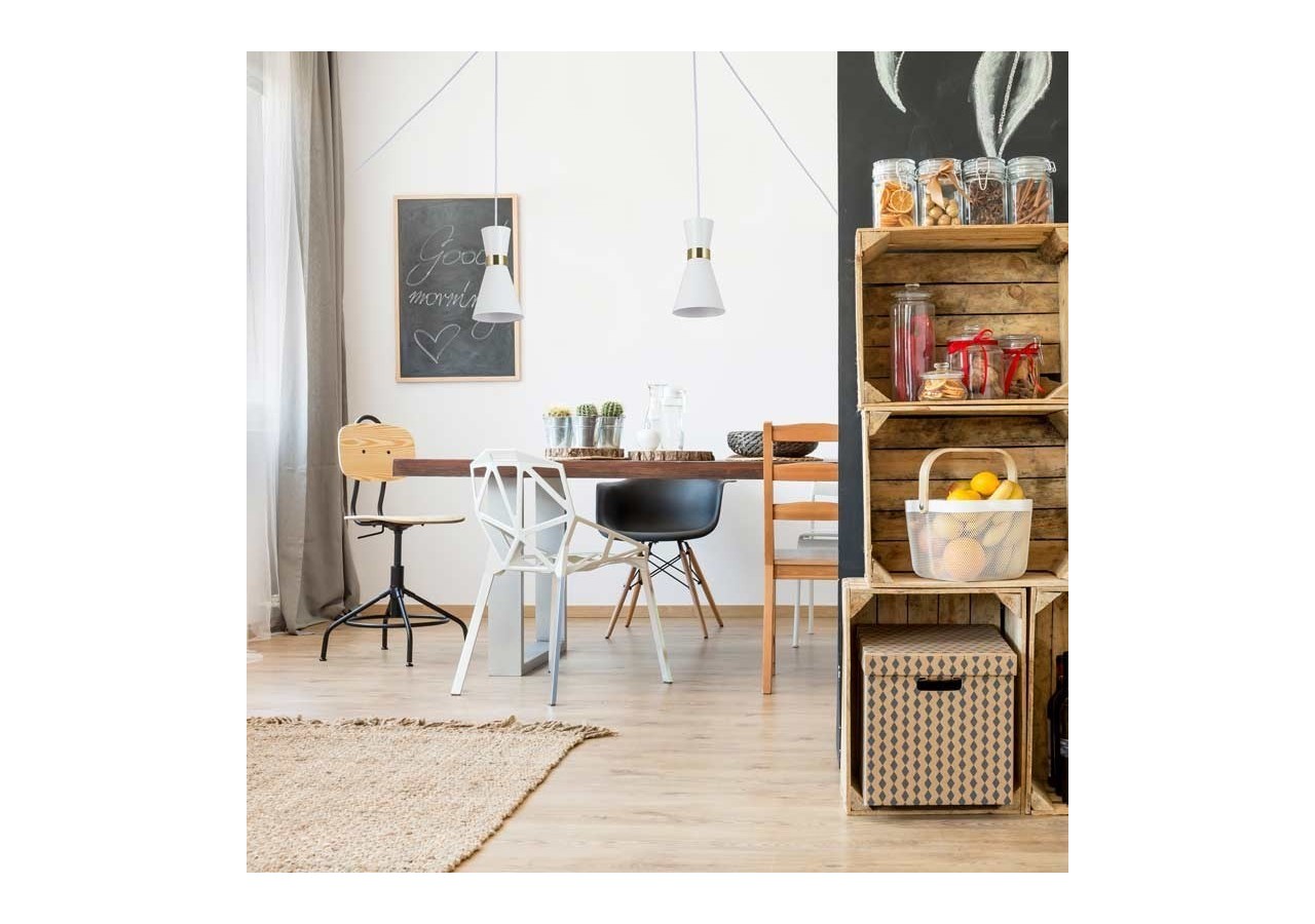 Suspension en métal avec prise "Mir"-E27 - LN3011-EU-BD - Barcelona LED