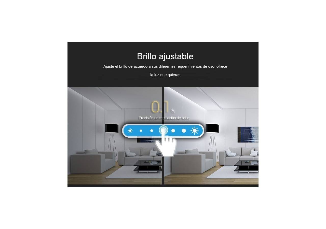 Télécommande murale 8 Zones RGB+CCT | Mi Light - B8-RGB+CCT - Barcelona LED