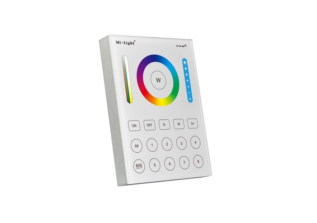 Télécommande murale 8 Zones RGB+CCT | Mi Light - B8-RGB+CCT - Barcelona LED