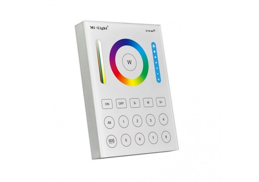 Télécommande murale 8 Zones RGB+CCT | Mi Light - B8-RGB+CCT - Barcelona LED