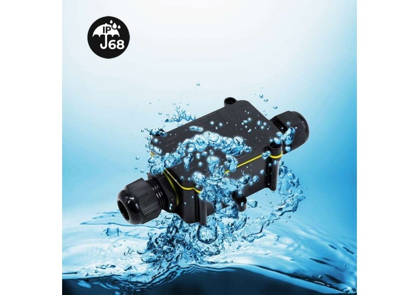 Boîte de jonction étanche IP68 0,5-2,5mm² 0,5-2,5mm² Boîte de jonction étanche - M686-2 - Barcelona LED