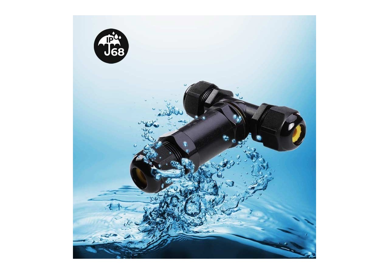 Connecteur de jonction multiple étanche IP68 0.5-4.0mm² - M685-T - Barcelona LED