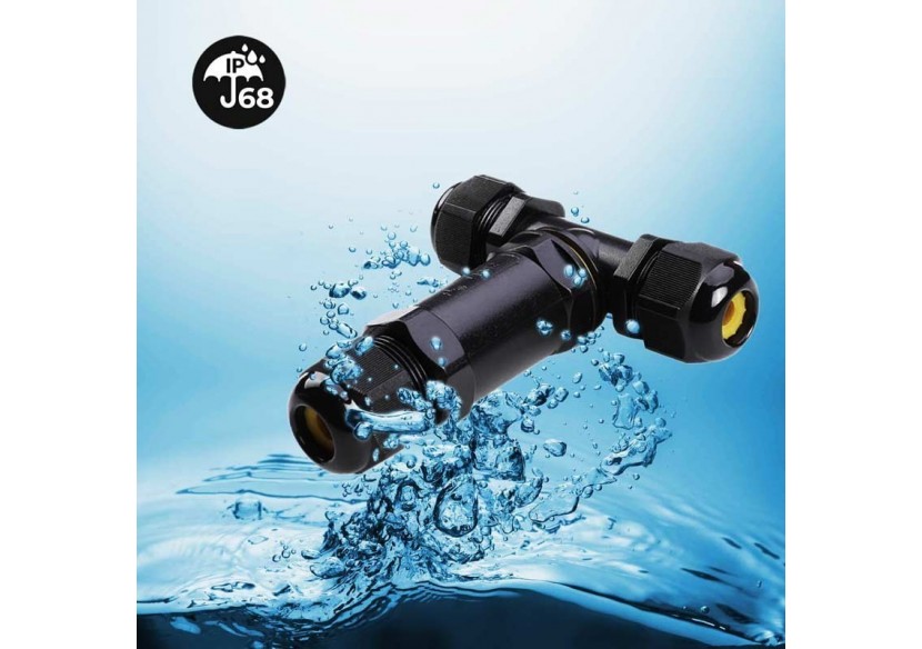 Connecteur de jonction multiple étanche IP68 0.5-4.0mm² - M685-T - Barcelona LED