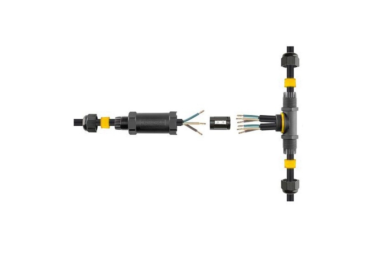 Connecteur de jonction multiple étanche IP68 0.5-4.0mm² - M685-T - Barcelona LED