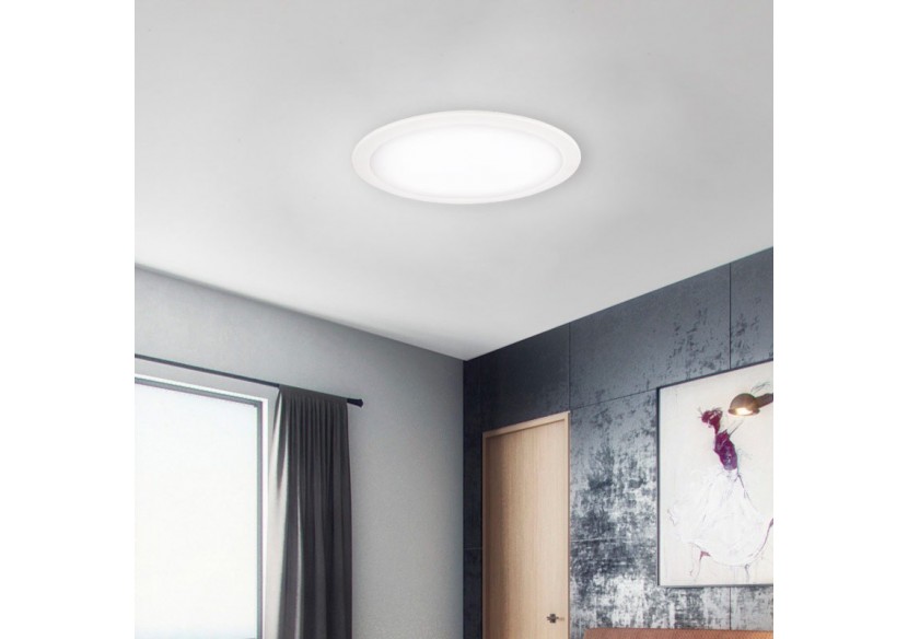 Spot LED encastrable rond étanche CCT Fumagalli "Teresa 260" 18W IP55 - 5L0.000.000.WYE1K - Barcelona LED