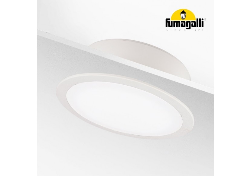 Spot LED encastrable rond étanche CCT Fumagalli "Teresa 260" 18W IP55 - 5L0.000.000.WYE1K - Barcelona LED