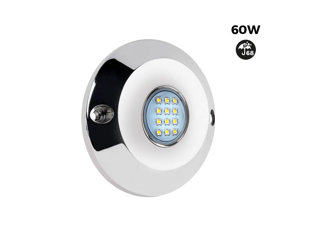 Spot LED submersible 60W blanc froid 12V IP68 - B2193 - Barcelona LED