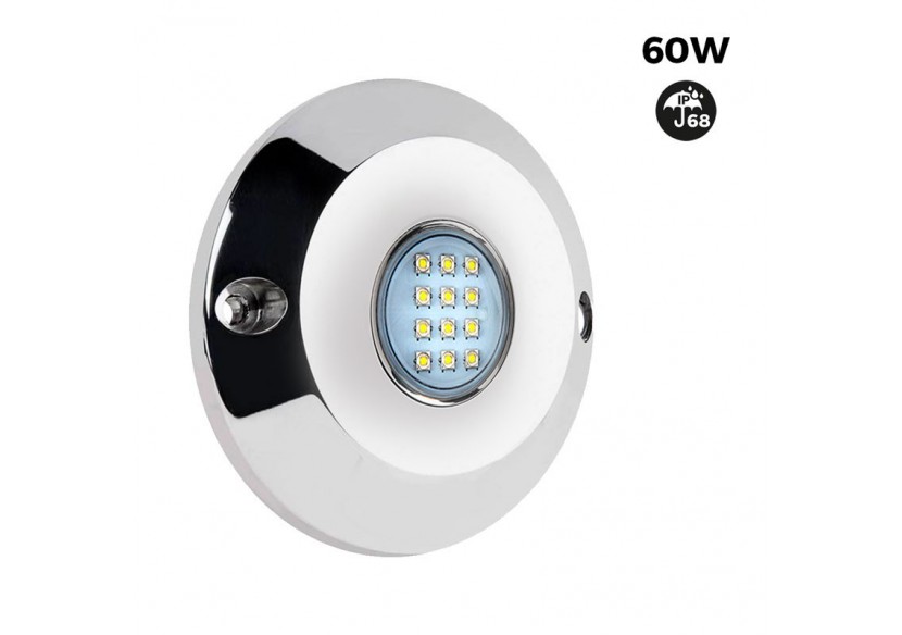 Spot LED submersible 60W blanc froid 12V IP68 - B2193 - Barcelona LED