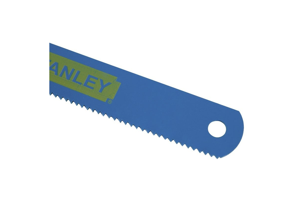 Lame De Scie A Metaux - Boite 100 Lames Hss Bimetal Laser 10 Dents - Stanley : Confort'Mat