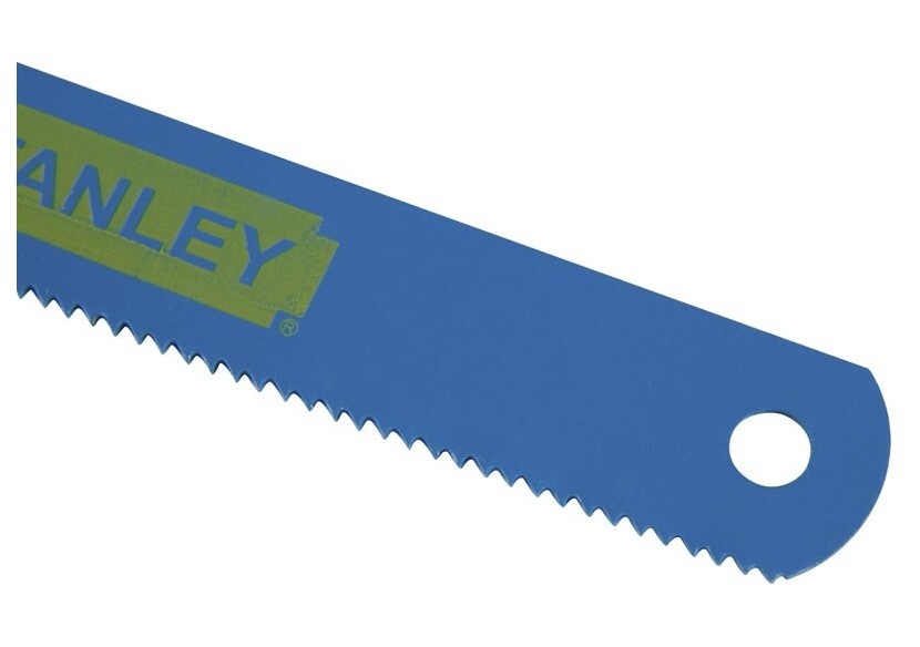 Lame De Scie A Metaux - Boite 100 Lames Hss Bimetal Laser 10 Dents - Stanley : Confort'Mat
