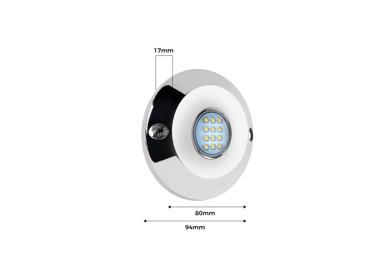 Spot LED submersible 60W blanc froid 12V IP68 - B2193 - Barcelona LED