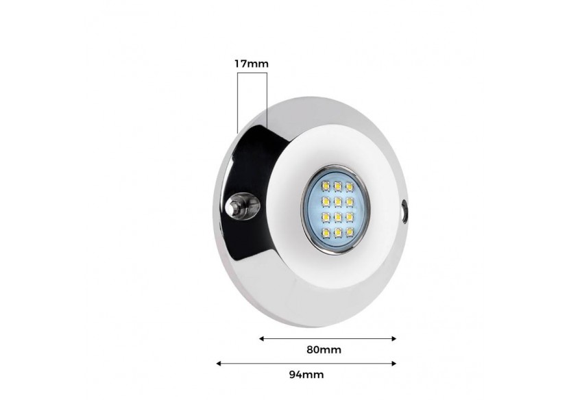 Spot LED submersible 60W blanc froid 12V IP68 - B2193 - Barcelona LED