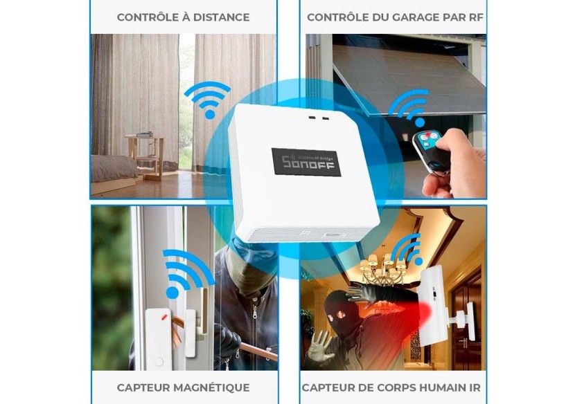 Sonoff RF Bridge R2 Pont RF-WiFi 433MHz - SONOFFBRIDGER2 - Barcelona LED