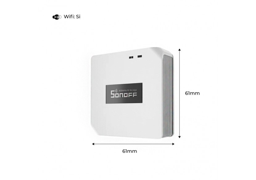 Sonoff RF Bridge R2 Pont RF-WiFi 433MHz - SONOFFBRIDGER2 - Barcelona LED