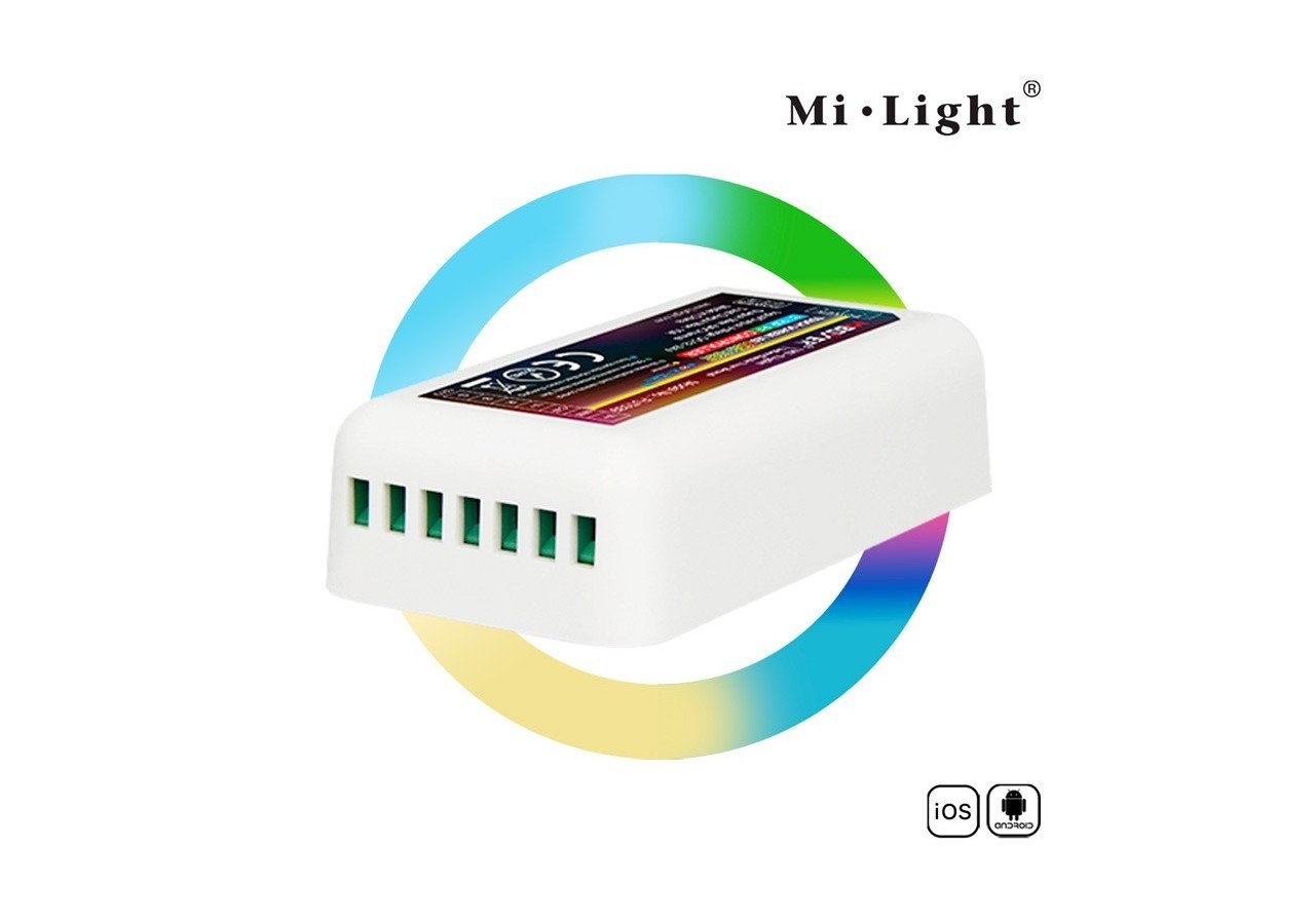 Contrôleur Mi Light RGB+CCT 12-24VDC 2.4GHz - FUT039S - Barcelona LED