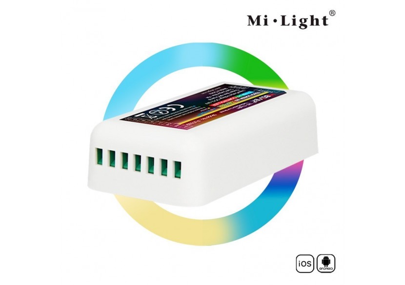 Contrôleur Mi Light RGB+CCT 12-24VDC 2.4GHz - FUT039S - Barcelona LED