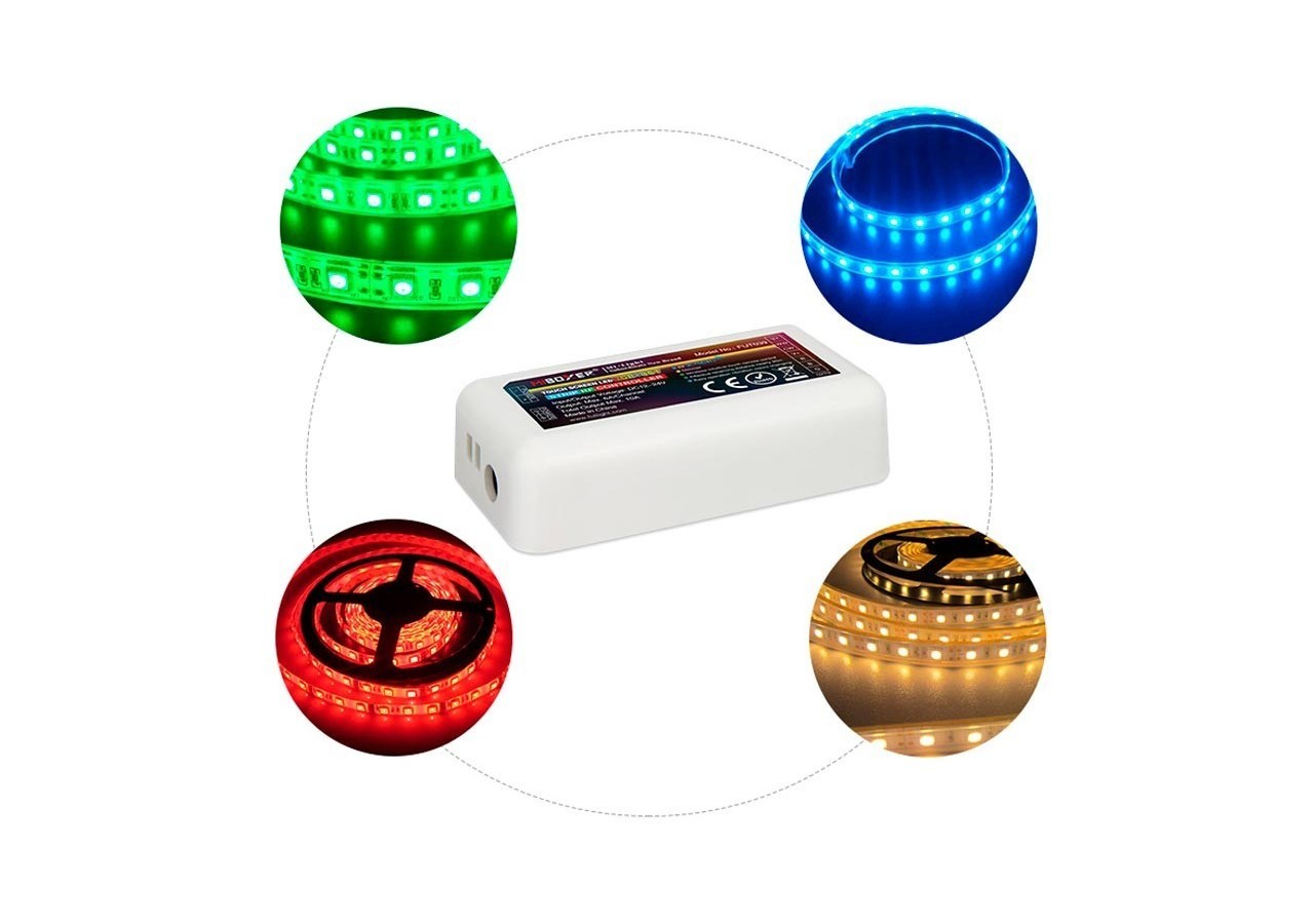 Contrôleur Mi Light RGB+CCT 12-24VDC 2.4GHz - FUT039S - Barcelona LED