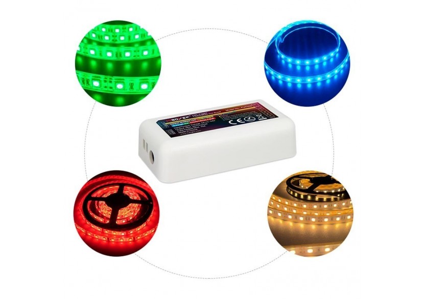 Contrôleur Mi Light RGB+CCT 12-24VDC 2.4GHz - FUT039S - Barcelona LED