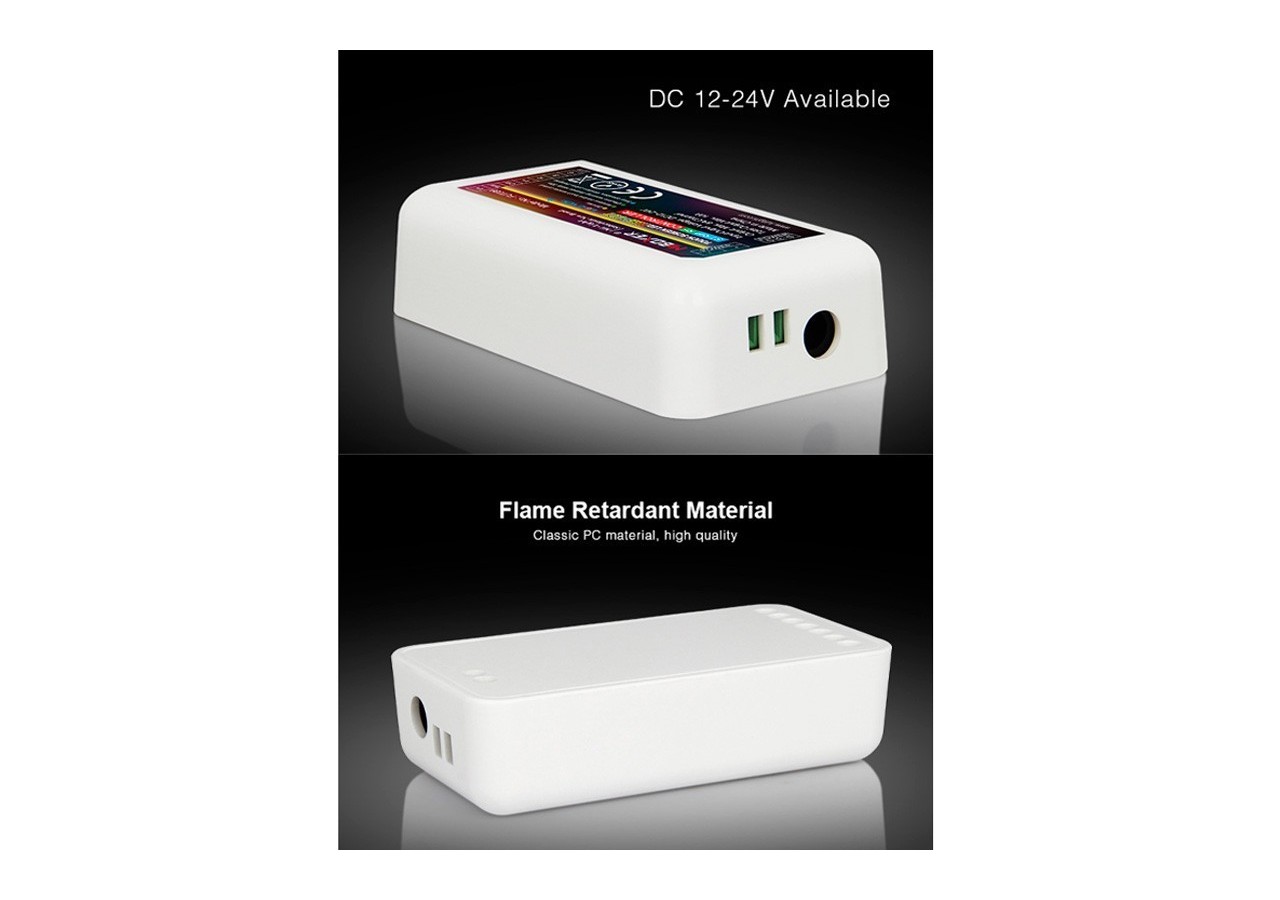 Contrôleur Mi Light RGB+CCT 12-24VDC 2.4GHz - FUT039S - Barcelona LED