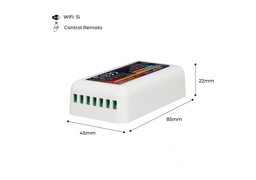Contrôleur Mi Light RGB+CCT 12-24VDC 2.4GHz - FUT039S - Barcelona LED
