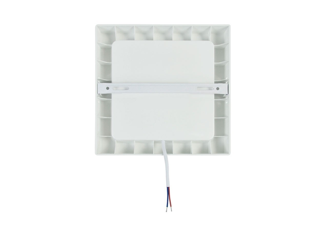 Plafonnier carré LED en saillie 24W Haute Efficacité - B1030-B-24W-BN - Barcelona LED