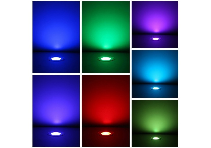 Kit 6 balises LED RGB 0.5W IP67 encastrables au sol - BA50001-RGB - Barcelona LED Kit 6 balises LED RGB 0.5W IP67 encastrables au sol - BA50001-RGB - Barcelona LED