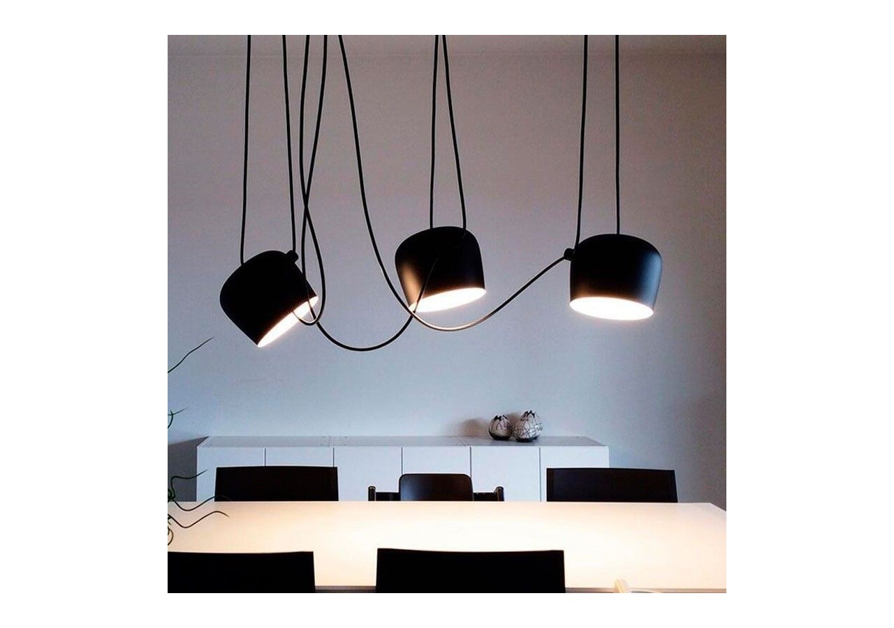 Suspension moderne à 3 lampes "Blus"- E27 - LN6015-N - Barcelona LED