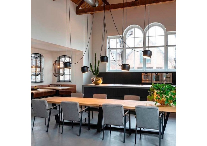 Suspension moderne à 3 lampes "Blus"- E27 - LN6015-N - Barcelona LED