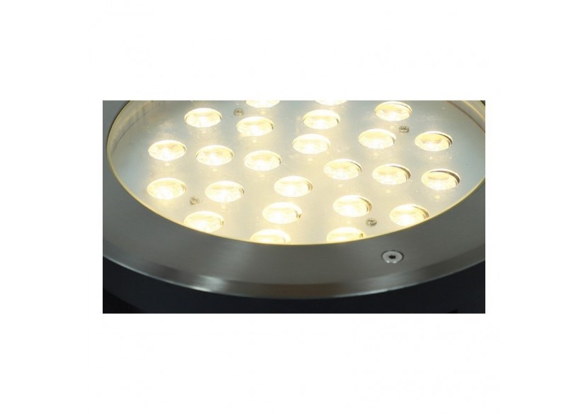 Spot LED extérieur encastrable au sol LED 18W 12V-DC IP67 3000K - BA50016-BC - Barcelona LED