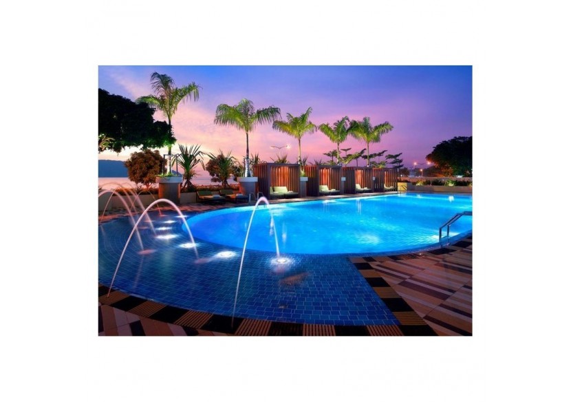 Spot LED encastrable au sol extérieur RGB 18W 12V DC IP67 - BA50016-RGB - Barcelona LED