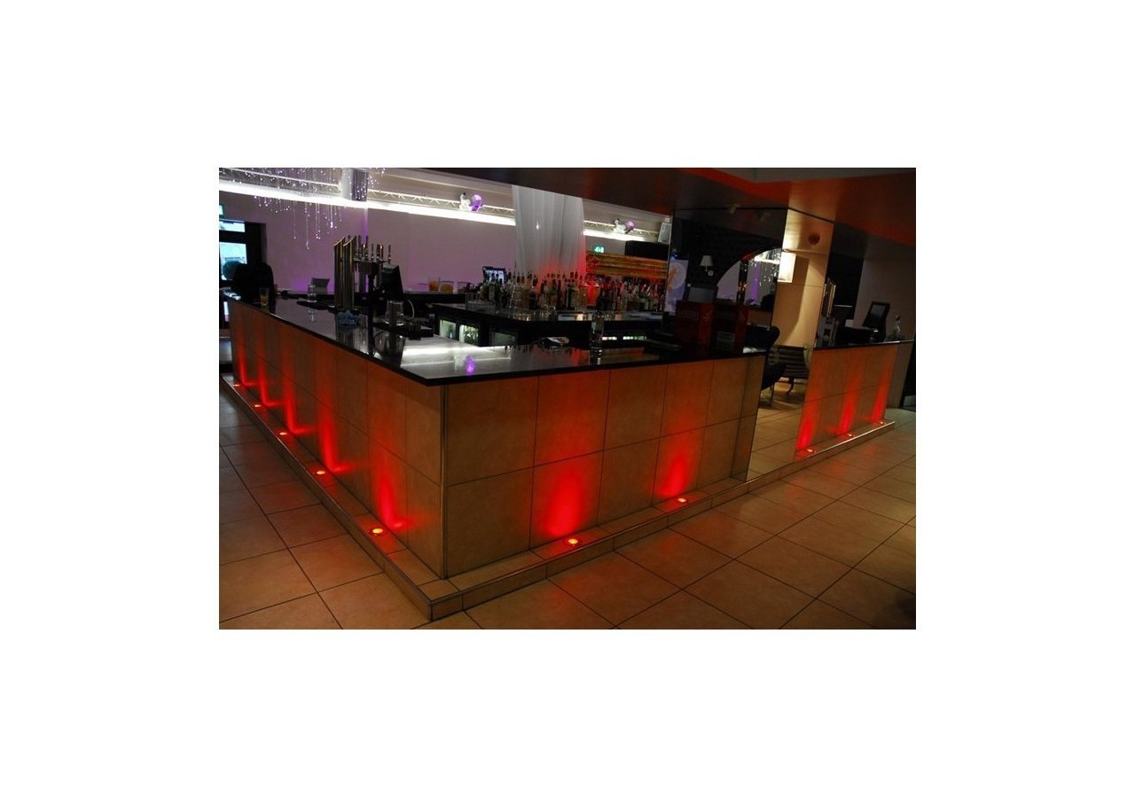 Spot LED RGB encastrable au sol 12W 12V-DC IP67 - BA50015-RGB - Barcelona LED