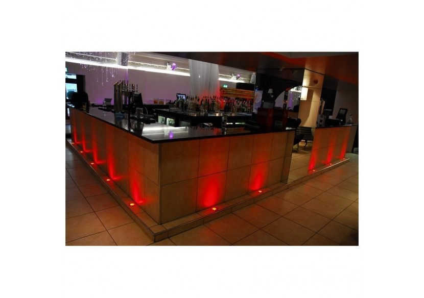 Spot LED RGB encastrable au sol 12W 12V-DC IP67 - BA50015-RGB - Barcelona LED