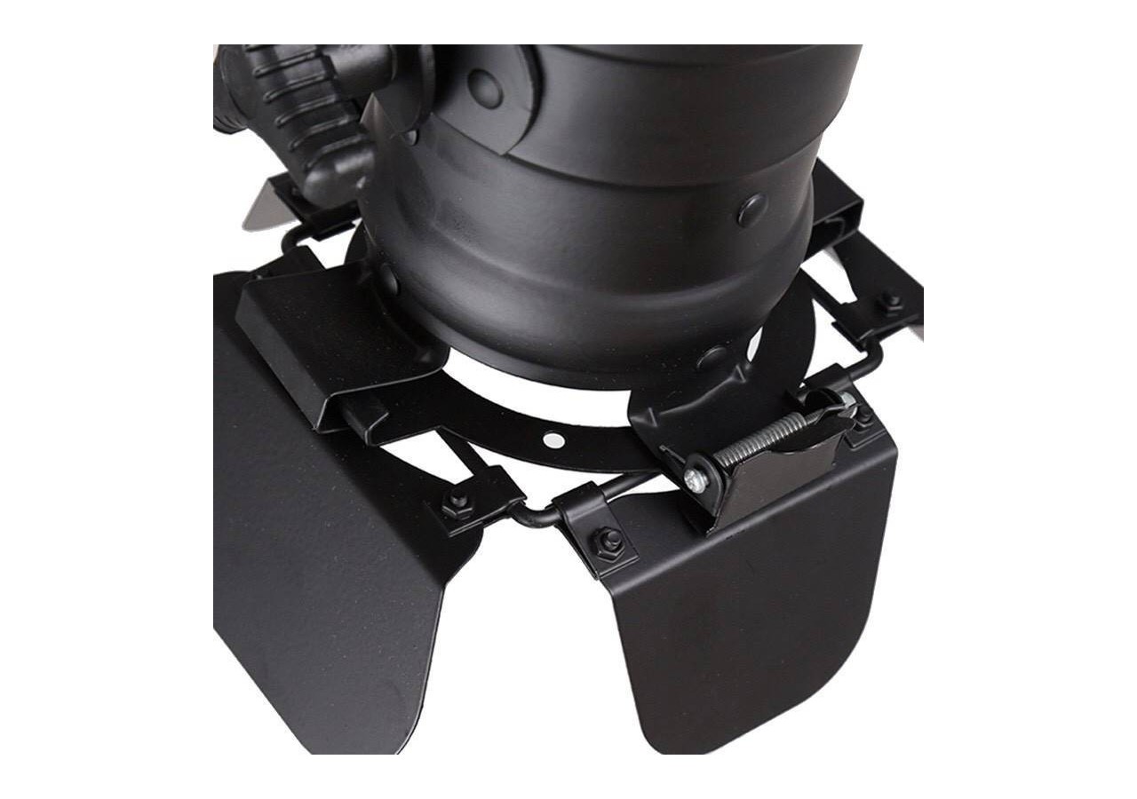 Kit projecteur "CINEMA" orientable pour rail avec ampoule LED PAR30 E27 - K233-BN - Barcelona LED