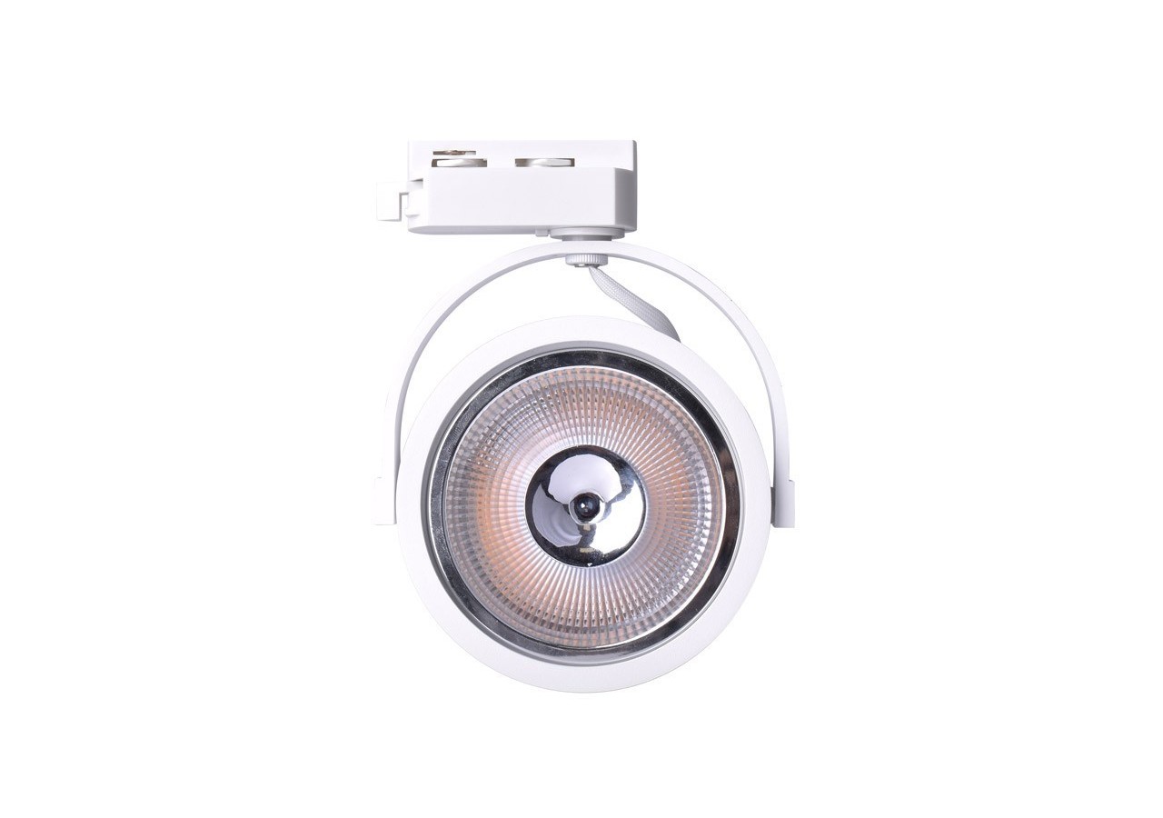 Projecteur LED sur rail monophasé AR111 GU10 - B00582-B - Barcelona LED