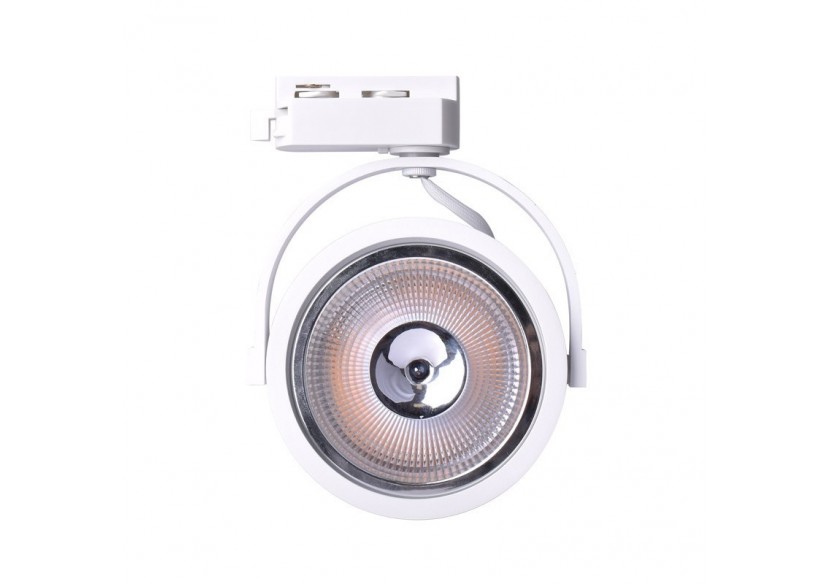 Projecteur LED sur rail monophasé AR111 GU10 - B00582-B - Barcelona LED