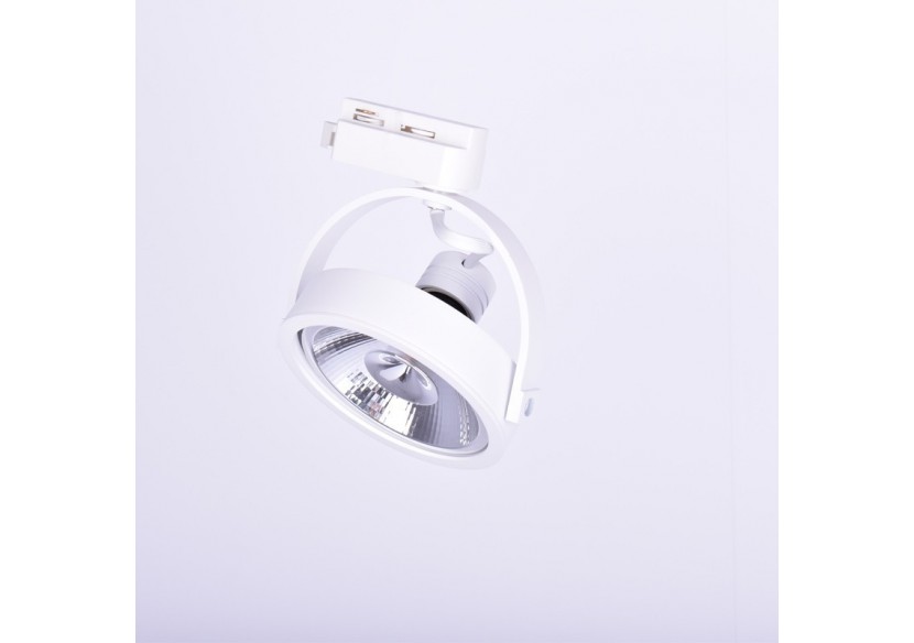 Projecteur LED sur rail monophasé AR111 GU10 - B00582-B - Barcelona LED