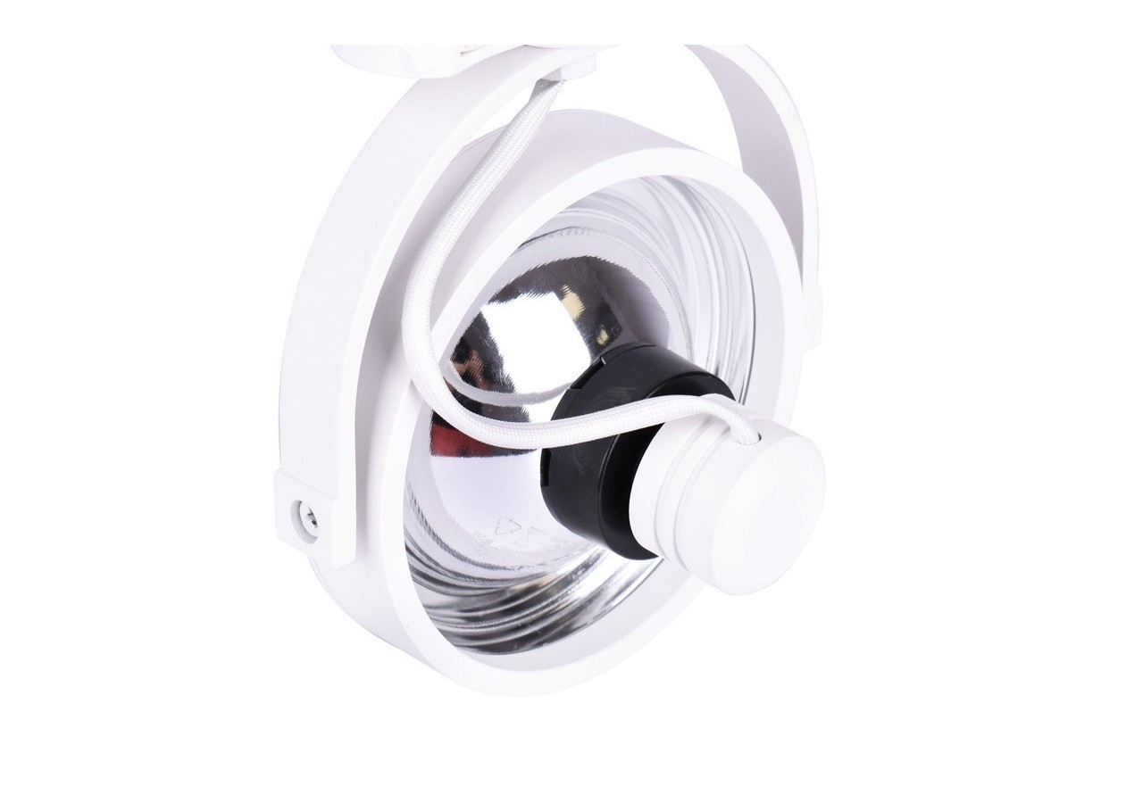 Projecteur LED sur rail monophasé AR111 GU10 - B00582-B - Barcelona LED