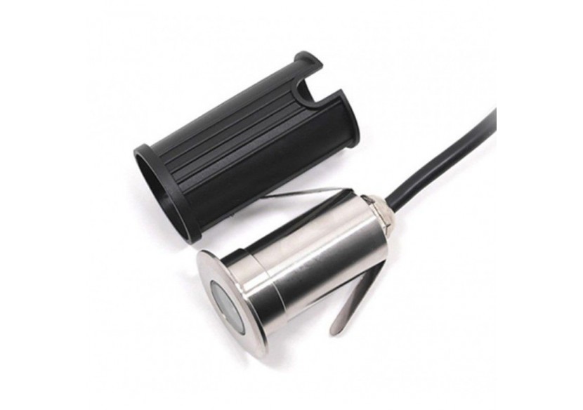 Spot LED encastrable au sol 1,5W 12V-DC IP67 3000K - BA50011-BC - Barcelona LED